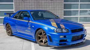 Paul Walker's Nissan Skyline R34 V-Spec II kan van jou zijn