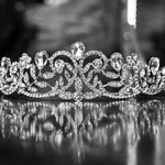 Tiara on Black Background