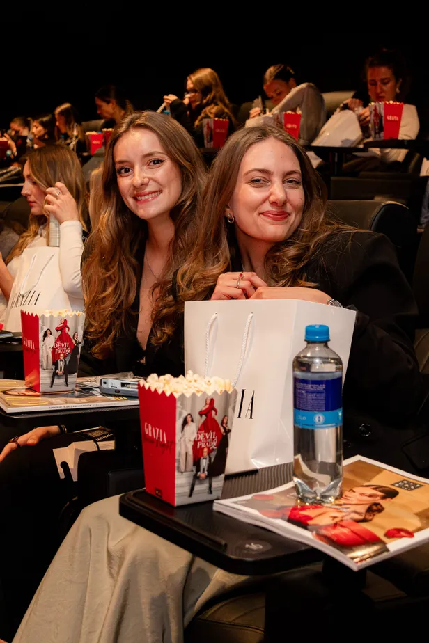 Natuurlijk was er tijd om alvast even in de goodiebag te spieken 