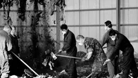 Op de vuilnisstortplaats in Zevenbergen wordt gezocht naar stoffelijke resten van Robin.