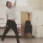 Wow, kijk Mick Jagger dansen!