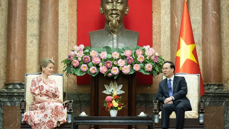 koningin mathilde belgie vietnam 2023