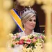 Máxima staatsbanket bloemen tiara