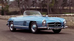 Prachtige Mercedes 300 SL Roadster van Juan Manuel Fangio onder de hamer