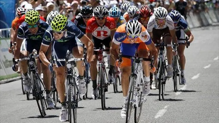 Tour Down Under: Ventoso wint, Meyer leidt