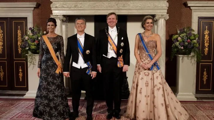 Oranjes ontvangen Argentijnse president voor staatsbezoek 