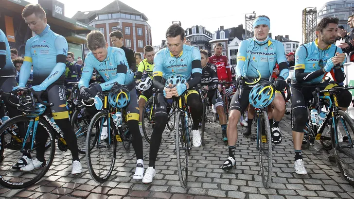 Astana start met acht man in de Giro