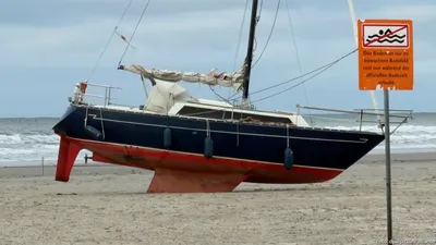 Eén schip, twee reddingsacties in een week tijd Nederlandse zeiler opnieuw in de problemen bij Norderney