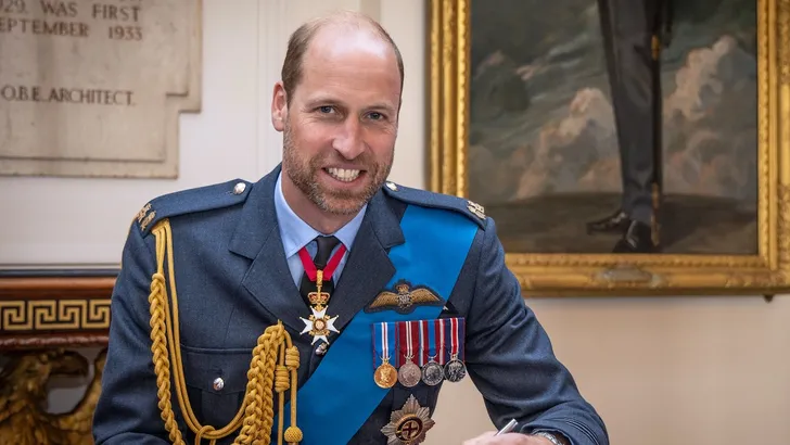 Prins William bij afstudeerceremonie RAF Cranwell, september 2024