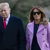 Zien: Donald Trump vergeet Melania voor het Witte Huis