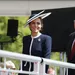 Prinses Kate in nautische outfit bij scheepsdoop in Glasgow