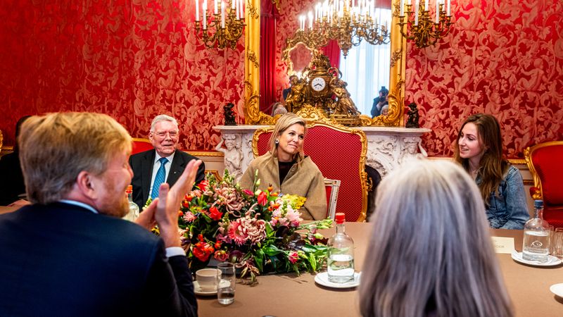 WA en Máxima nodigen briefschrijvers uit op het paleis | Nouveau