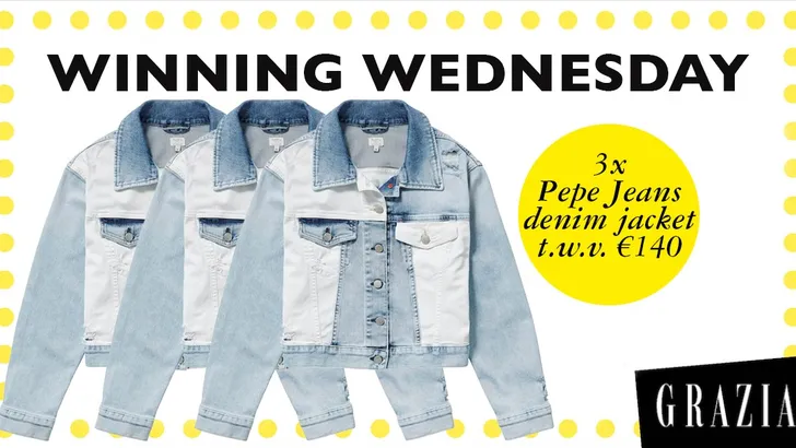 Winning wednesday: 3x Pepe Jeans denim jacket t.w.v. €140