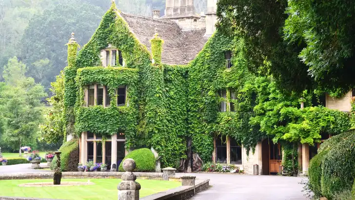 Foto van Engels landhuis in de Cotswolds. – Sprookjesachtige vakantiehuizen.