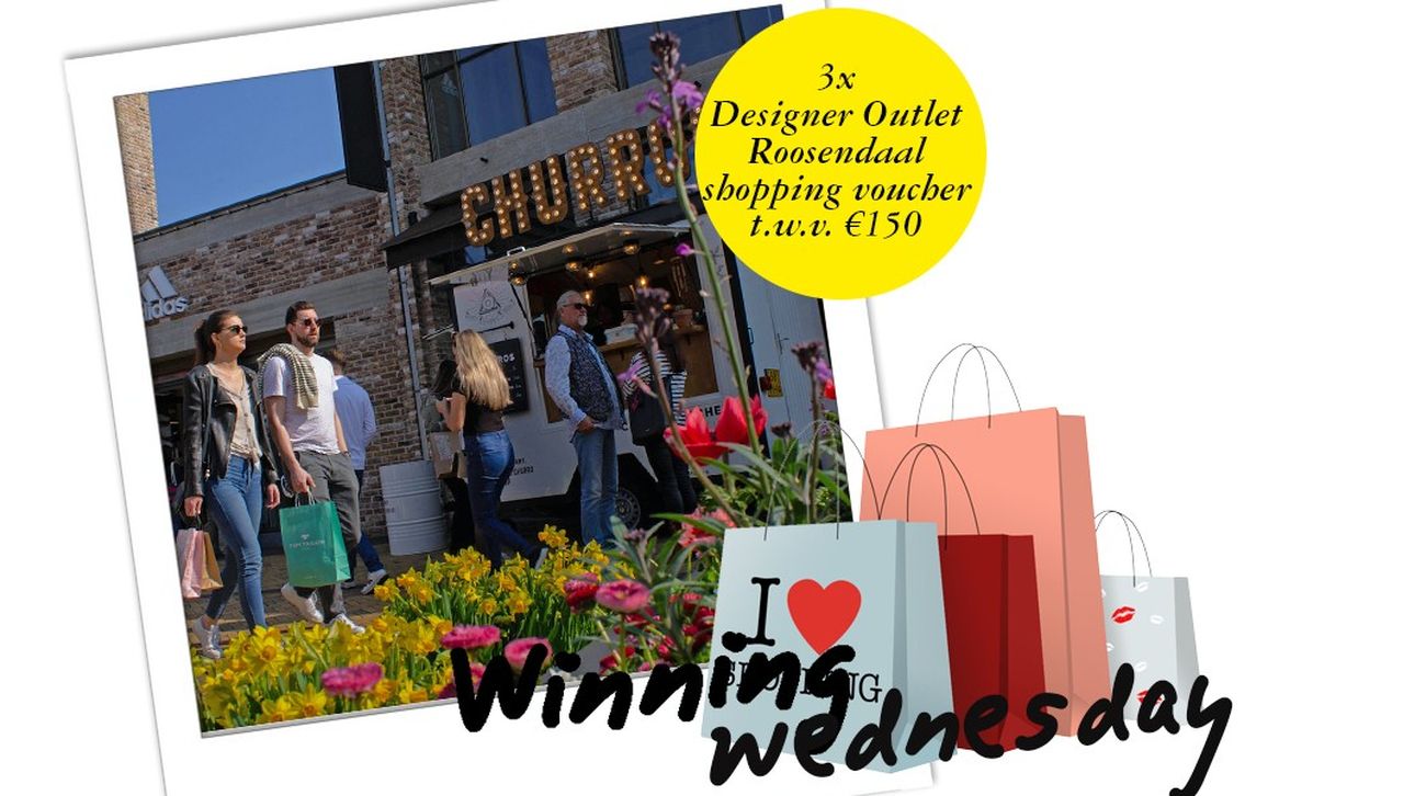 Winning Wednesday 3x Een Designer Outlet Roosendaal Shopping Voucher T 