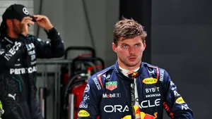 Max Verstappen na de Grand Prix van Singapore