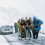 johan van der velde in de sneeuw op de gavia