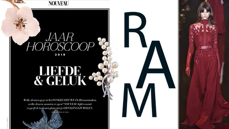 Nouveau jaarhoroscoop 2018. Sterrenbeeld: Ram