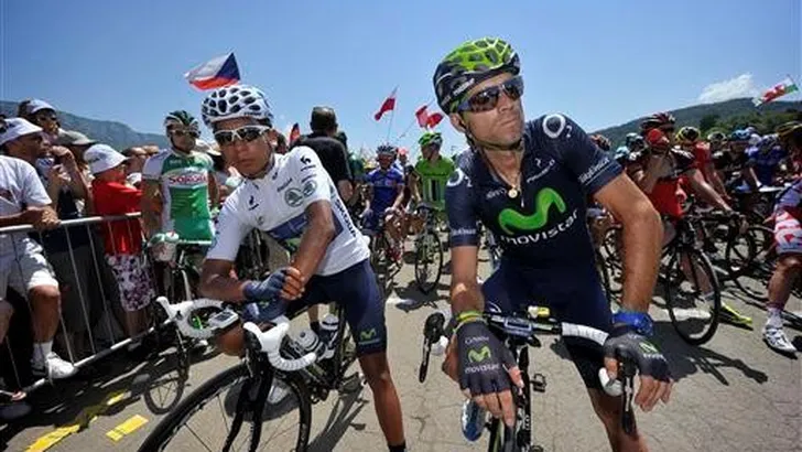 Quintana kopman in Giro, Valverde naar Tour