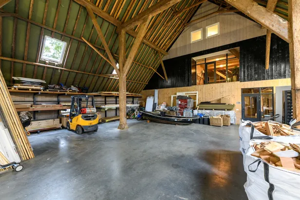 Schuur in Friese boerderij