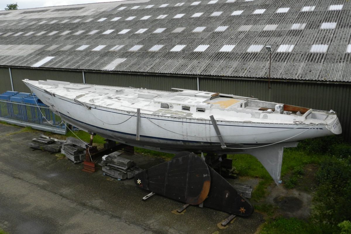 Fastnet-zeiljacht Tenacious verhuist na achttien jaar stilstand