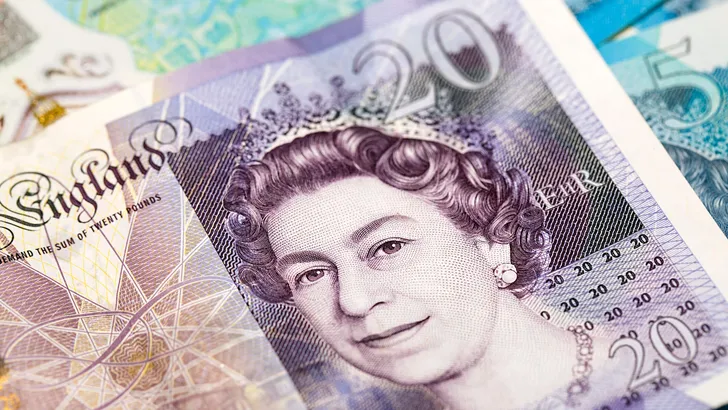 Twenty Pound Note - Close -up