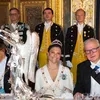 Zweedse royals schitteren tijdens staatsbanket