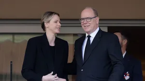 Prins Albert en prinses Charlene