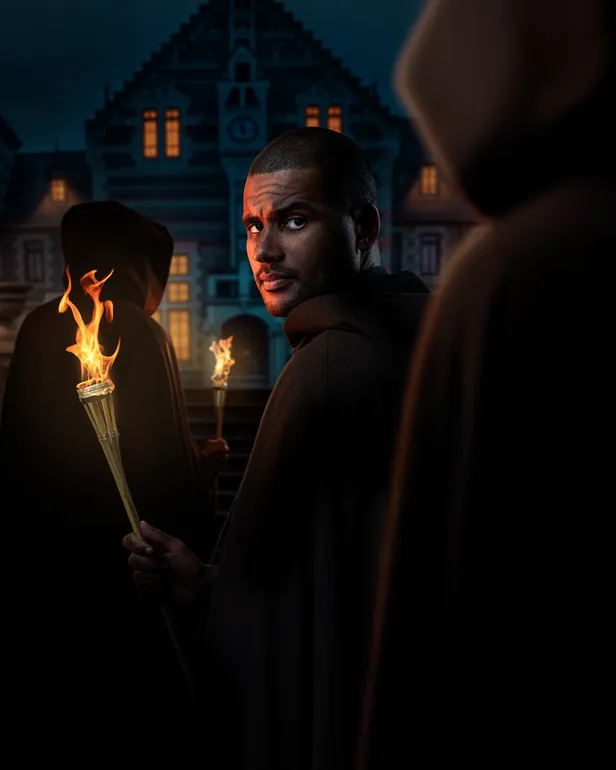 Persfoto van Dimeo van der Horst in De Verraders 