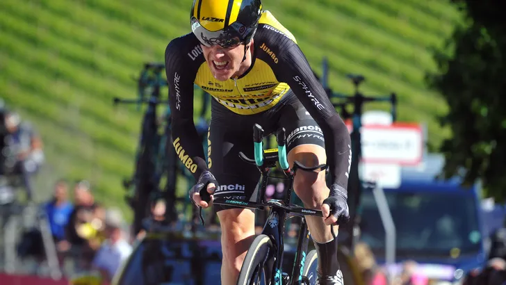 Nog geen supergevoel voor Kruijswijk in tijdrit