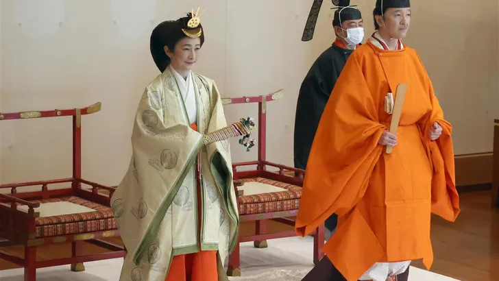 Japan huldigt nieuwe kroonprins in 