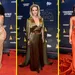 Channah Hewitt, Chantal Janzen en Esmée Dekker op de rode loper bij het Musical Awards Gala 2025