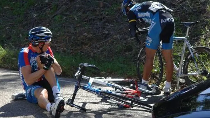 George Hincapie breekt pols bij val in Californie