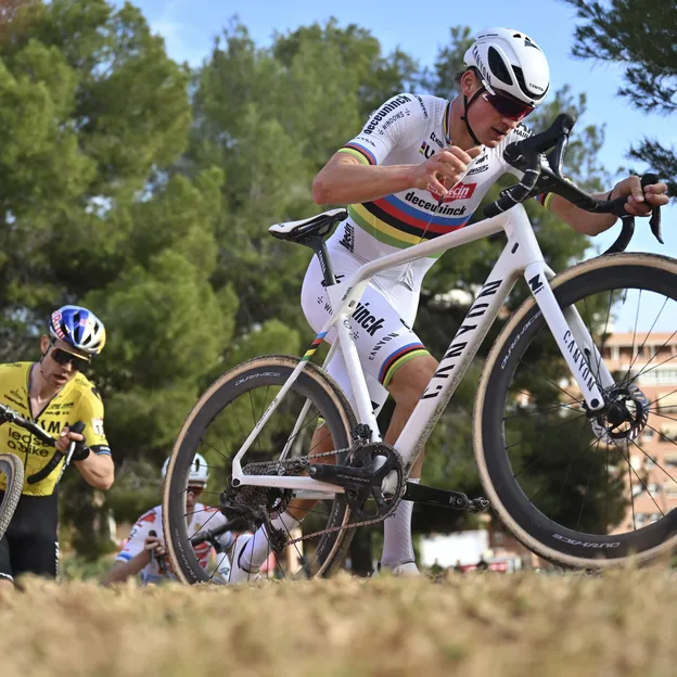 Mathieu van der Poel en Wout van Aert