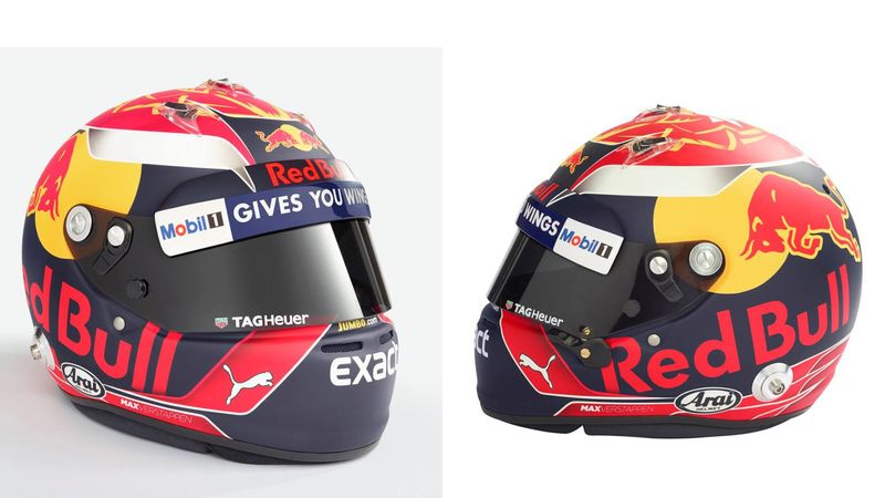 VIDEO. De nieuwe helm van Max Verstappen | Autobahn