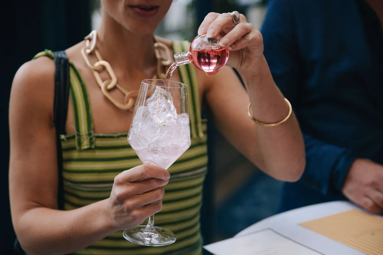 The Bols Spritz Garden aan de Amstel | Beeld: Danique Jaspers