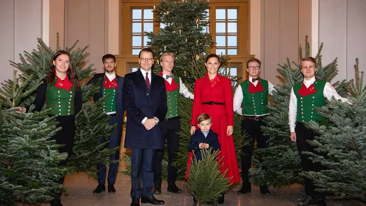Zweedse Royals druk met kerst