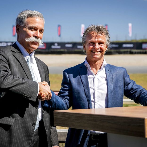 Jan Lammers en Chase Carey
