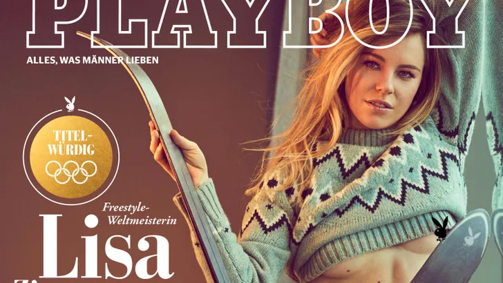 Freestyleskiester Lisa Zimmerman playboy