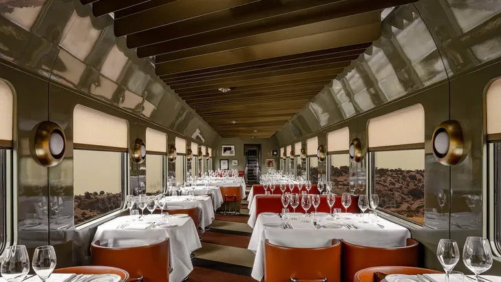 Interieurfoto van de nieuwe La Dolce Vita Orient Express. – 3x treinen in ultieme luxe.