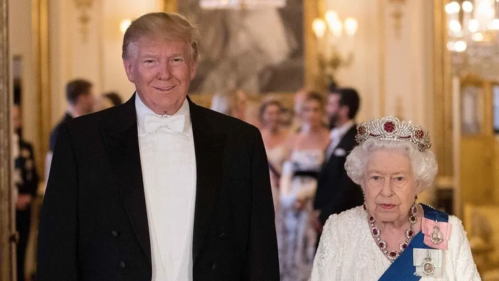 Trump en de Queen: hilarische momenten