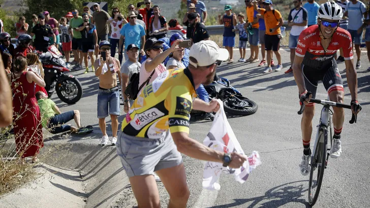 Vuelta in Beeld: Froome op de knieën voor Contador, Marczynski wint