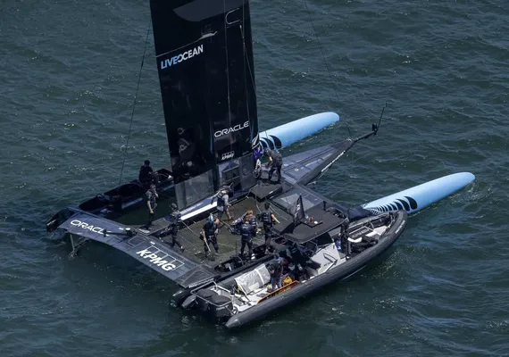 Beeld:  James Gourley/SailGP