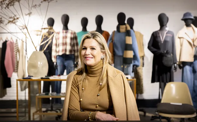 Máxima bezoekt By-Bar in Breda, 2022