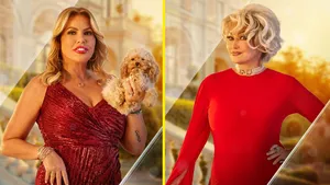 Persfoto van Brigitte en Marjan in The Real Housewives van het Zuiden
