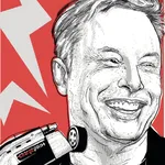 Illustratie Elon Musk