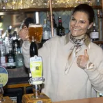 The Crown Princess of Sweden and Prince Daniel Visit a Pub in Cambridgeshire