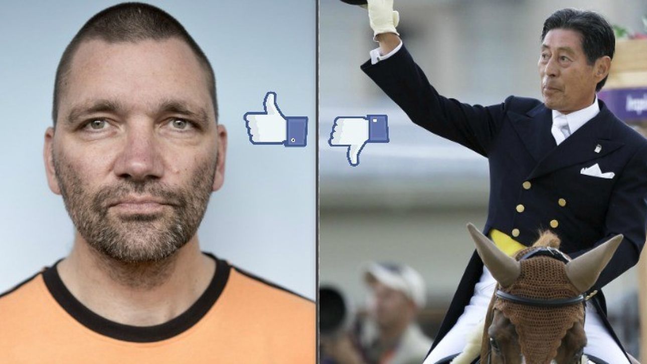 Winnaar en verliezer van de dag Theo Maassen vs. Hiroshi Hoketsu