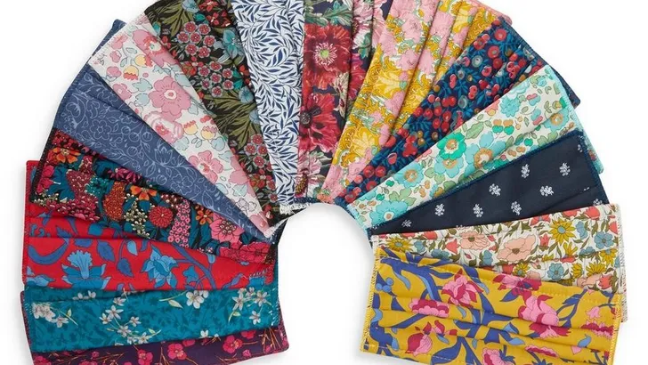 Chic & klassiek: mondkapjes van Liberty 