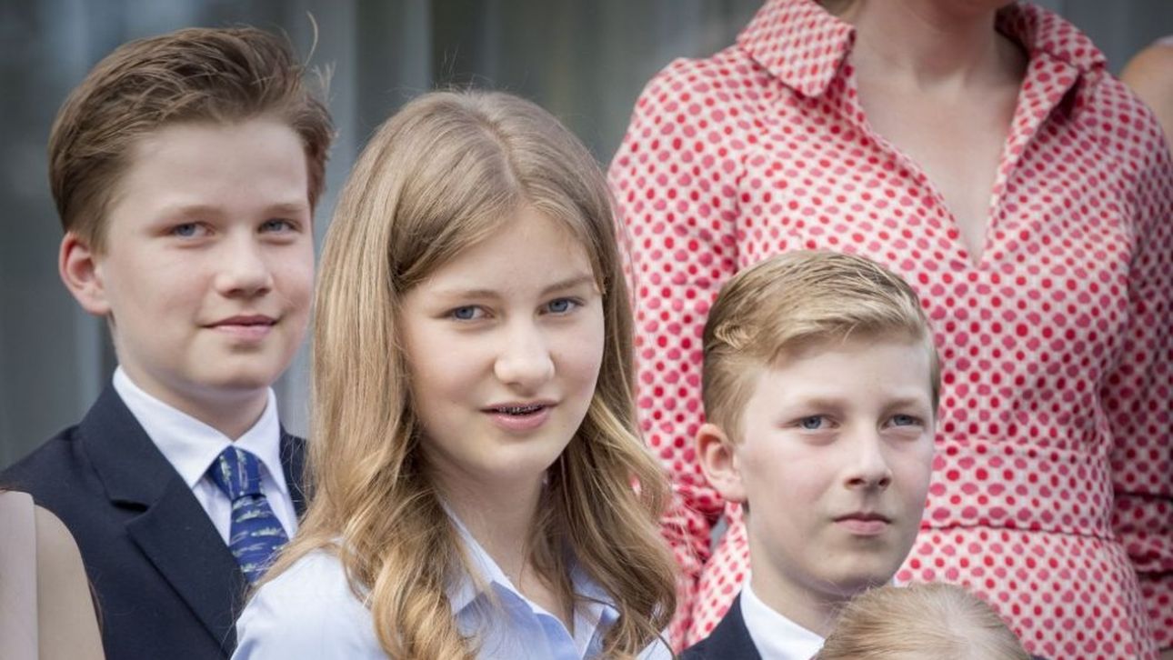 België prinses Elisabeth scoort weer in Maje Beau Monde België prinses Elisabeth scoort weer in Maje Beau Monde